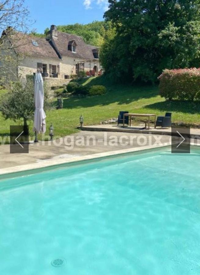 Domaine Du Bonheur En Pierre Avec Piscine, Proche Sarlat Villa Carlux ภายนอก รูปภาพ