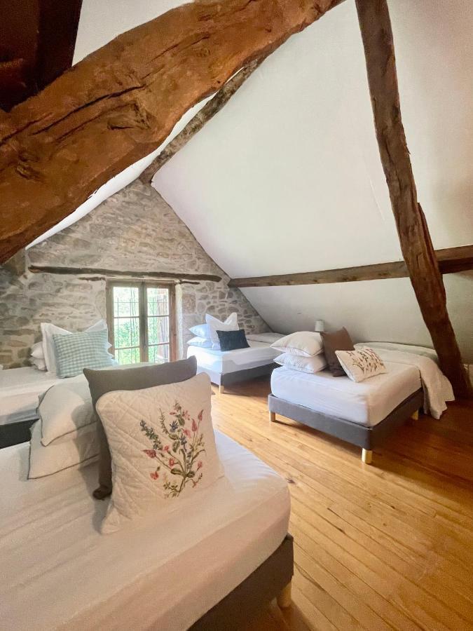 Domaine Du Bonheur En Pierre Avec Piscine, Proche Sarlat Villa Carlux ภายนอก รูปภาพ