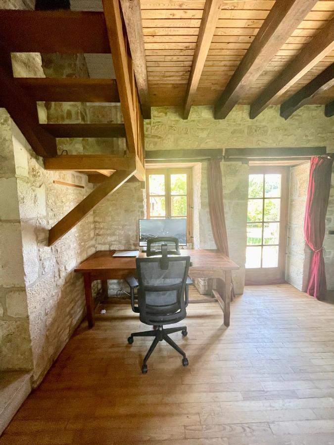 Domaine Du Bonheur En Pierre Avec Piscine, Proche Sarlat Villa Carlux ภายนอก รูปภาพ