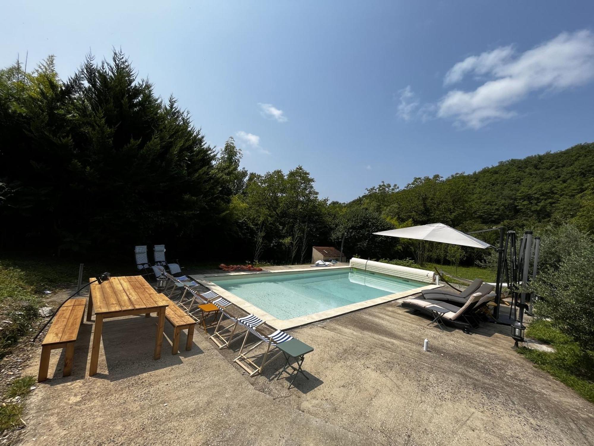 Domaine Du Bonheur En Pierre Avec Piscine, Proche Sarlat Villa Carlux ภายนอก รูปภาพ
